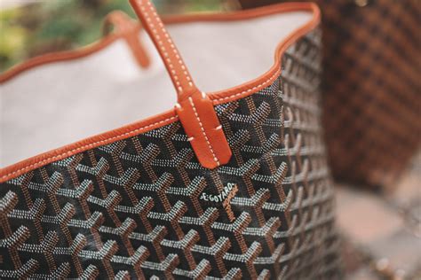 goyard leather|goyard bag real thing.